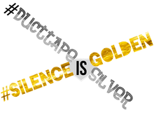 Load image into Gallery viewer, #silenceisgolden Hashtag T-Shirt