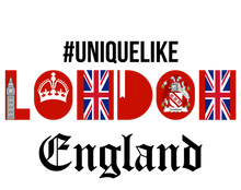 Load image into Gallery viewer, #uniquelikeLondon Hashtag T-Shirt