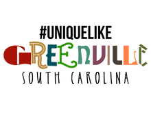 Load image into Gallery viewer, #uniquelikegreenville 3/4 Sleeve Raglan Hashtag T-Shirt
