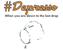 Load image into Gallery viewer, #depresso Hashtag T-Shirt