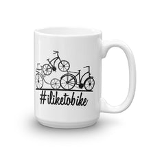 Load image into Gallery viewer, #iliketobike Hashtag Mug