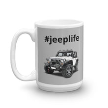 Load image into Gallery viewer, #jeeplife Rugged Hashtag Mug
