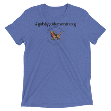 Load image into Gallery viewer, #gatsbygoldenservicedog Hashtag T-Shirt