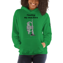 Load image into Gallery viewer, #tootingmyownhorn Hashtag Hoodie
