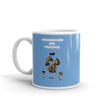 Load image into Gallery viewer, #mushroomsaredelicious Hashtag Mug