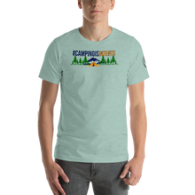 Load image into Gallery viewer, #campingisintents Hashtag T-Shirt