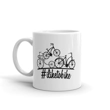 Load image into Gallery viewer, #iliketobike Hashtag Mug