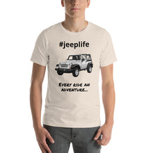 Load image into Gallery viewer, #jeeplife Covered Hashtag T-Shirt