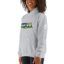 Load image into Gallery viewer, #campingisintents Hashtag Hoodie