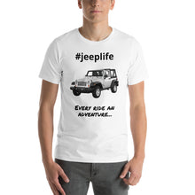Load image into Gallery viewer, #jeeplife Covered Hashtag T-Shirt