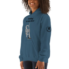 Load image into Gallery viewer, #tootingmyownhorn Hashtag Hoodie