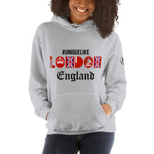 Load image into Gallery viewer, #uniquelikeLondon Hashtag Hoodie