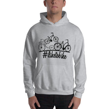 Load image into Gallery viewer, #iliketobike Hashtag Hoodie