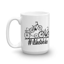 Load image into Gallery viewer, #iliketobike Hashtag Mug