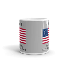 Load image into Gallery viewer, #flyinit Betsy Ross Hashtag Mug