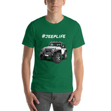 Load image into Gallery viewer, #jeeplife Rugged Hashtag T-Shirt