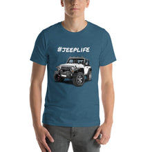 Load image into Gallery viewer, #jeeplife Rugged Hashtag T-Shirt