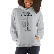 Load image into Gallery viewer, #tootingmyownhorn Hashtag Hoodie