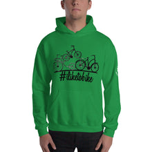 Load image into Gallery viewer, #iliketobike Hashtag Hoodie