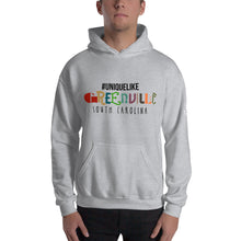 Load image into Gallery viewer, #uniquelikegreenville Hashtag Hoodie