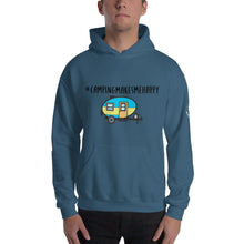 Load image into Gallery viewer, #campingmakesmehappy Hashtag Hoodie