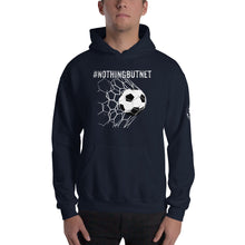 Load image into Gallery viewer, #nothingbutnet Soccer Hashtag Hoodie