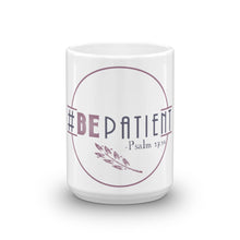 Load image into Gallery viewer, #BEpatient Hashtag Glossy Mug