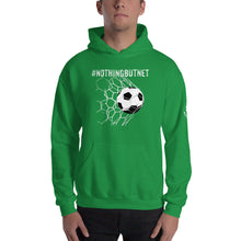 Load image into Gallery viewer, #nothingbutnet Soccer Hashtag Hoodie