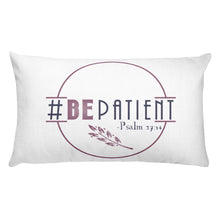 Load image into Gallery viewer, #BEpatient Premium Hashtag Pillow