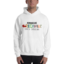 Load image into Gallery viewer, #uniquelikegreenville Hashtag Hoodie