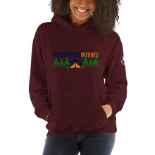 Load image into Gallery viewer, #campingisintents Hashtag Hoodie