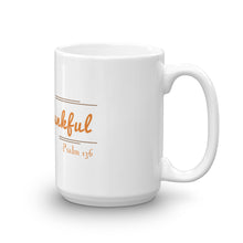 Load image into Gallery viewer, #BEthankful Hashtag Glossy Mug