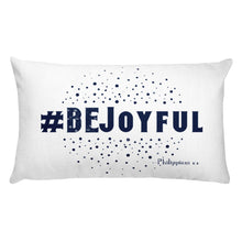 Load image into Gallery viewer, #BEjoyful Premium Hashtag Pillow