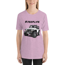Load image into Gallery viewer, #jeeplife Rugged Hashtag T-Shirt