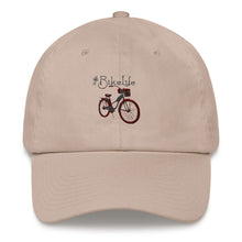 Load image into Gallery viewer, #bikelife Hashtag Dad Hat
