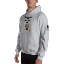 Load image into Gallery viewer, #mushroomsaredelicious Hashtag Hoodie