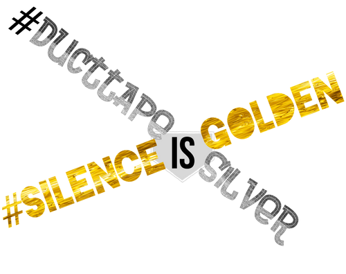 #silenceisgolden Hashtag T-Shirt