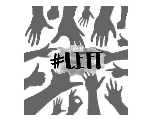 #left Hashtag T-Shirt