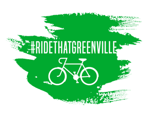 #ridethatgreenville Hashtag T-Shirt