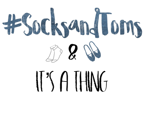 #socksandtoms Hashtag T-Shirt