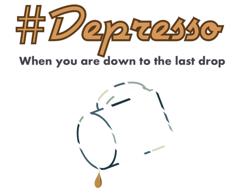 #depresso Hashtag T-Shirt