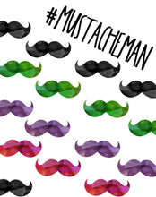 Load image into Gallery viewer, #mustacheman Hashtag T-Shirt