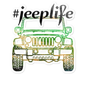 #jeeplife Hashtag Sticker