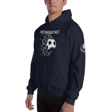 Load image into Gallery viewer, #nothingbutnet Soccer Hashtag Hoodie