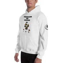 Load image into Gallery viewer, #mushroomsaredelicious Hashtag Hoodie