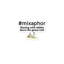 Load image into Gallery viewer, #mixaphor Hashtag Sticker