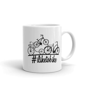 #iliketobike Hashtag Mug