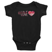 Load image into Gallery viewer, #love Infant Hashtag Bodysuit