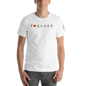 #lovesgames Hashtag T-Shirt