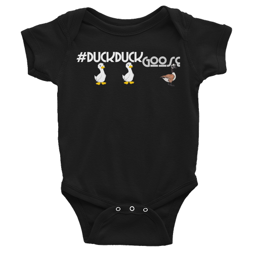 #duckduckgoose Infant Hashtag Bodysuit